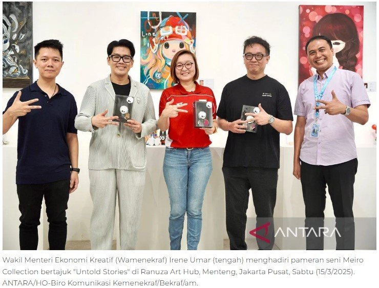 Wakil Menteri Ekonomi Kreatif Irene Umar