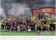 Menang dramatis 3-2 atas Madrid, Barcelona juara Copa del Rey